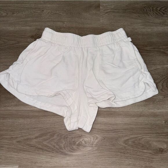 Women's Free Assembly White Terry Cloth Matching Two Piece Set - Picture 8 of 11